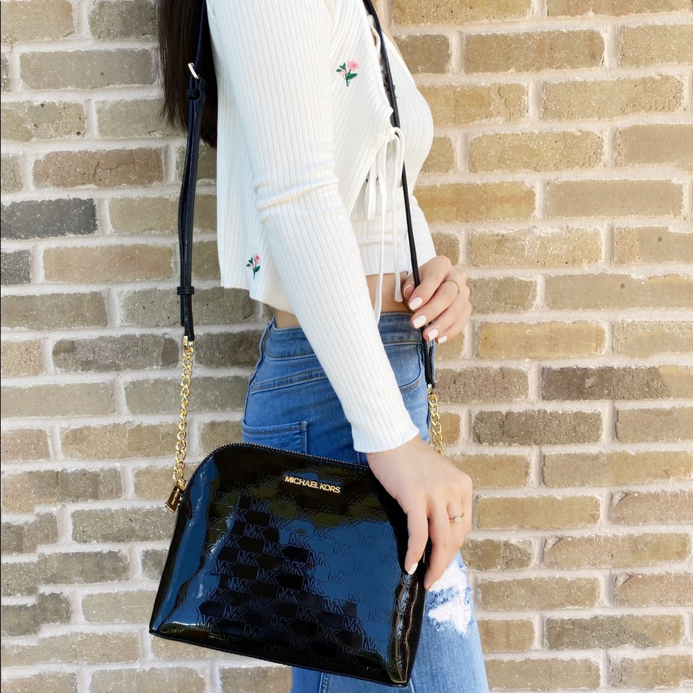 Michael kors patent leather crossbody Camera Bag - Picture 3 of 3